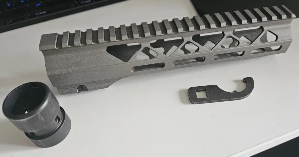 Łoże do AR15 Bootleg Cam-Lok M-Lok 9.2, Cerakote Gun Metal Grey