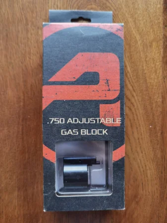 Eegulowany blok gazowy Aero Precision do AR-a - .750