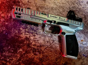 Canik rival s z kompensatorem i kolimatorem