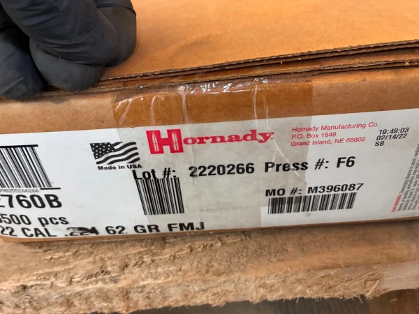 Pociski .224 Hornady 62, Campro 55 do .223
