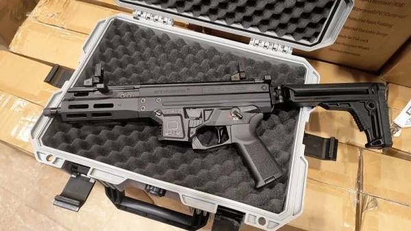 Lucansky Arms Stinger 9 - lufa 8" - 9x19mm PCC