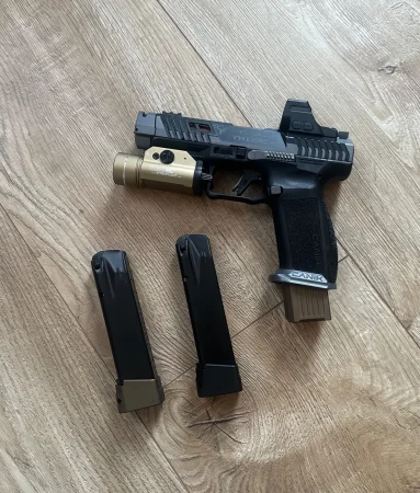 Canik TTI Combat Smoke bogaty zestaw