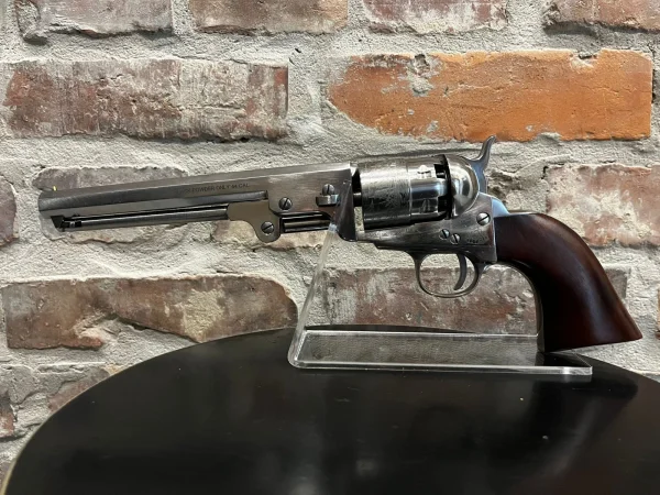 Pietta 1851 Colt Navy Yank Old Silver Steel .44 - zdjęcie 2