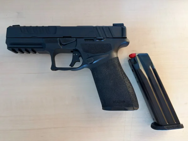 Springfield Echelon 4.5F, wymieniony spust i przyrządy