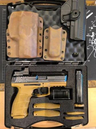 HK SFP9 SF, kolimator Burris FastFire 3