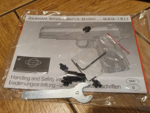 Pistolet GSG-1911 kaliber .22LR HV - zdjęcie 5