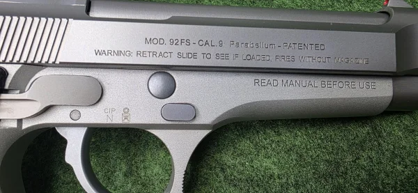 BERETTA 92 FS INOX 9 PARABELLUM - zdjęcie 6