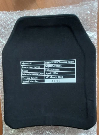 Płyty balistyczne Raptor tactical 10x12 3A NIJ Multicurve
