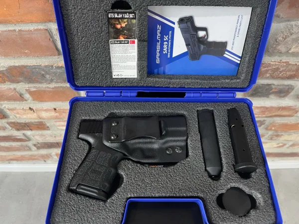 Pistolet Sarsilmaz SAR9 SC Black kal. 9x19 - zdjęcie 3