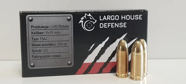 9mm 124gr FMJ LHD
