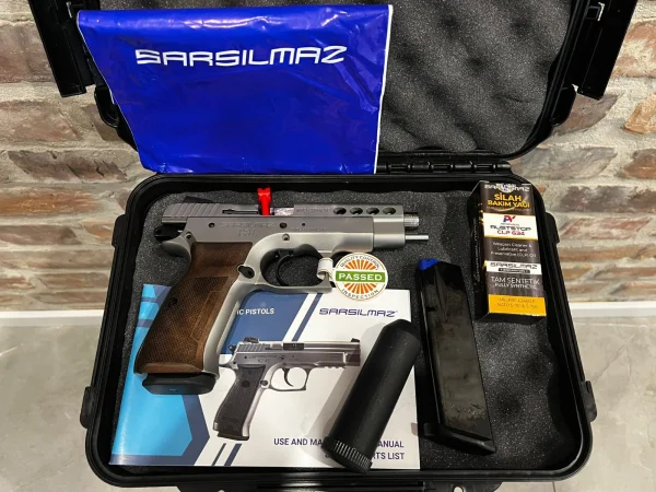 Pistolet Sarsilmaz P8 L Stainless ka. 9x19 - zdjęcie 3