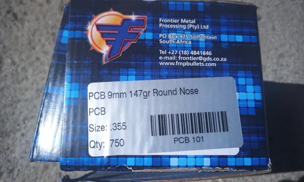 Pociski Frontier 147gr 0,27zł szt