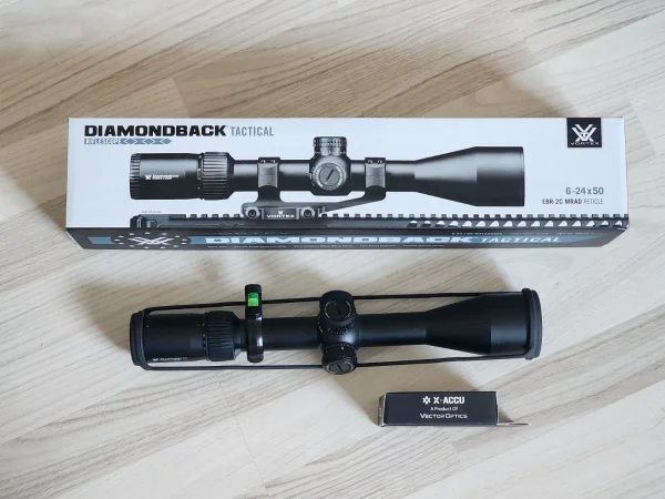 Luneta Diamondback Tactical 6-24x50 MRAD montaż