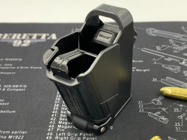 Szybkoładowarka do magazynków 9mm .357.45 QBloader, MTloader