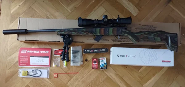 Savage Mark II Minimalist 22LR zestaw A-Tec tłumik Kraków - zdjęcie 5