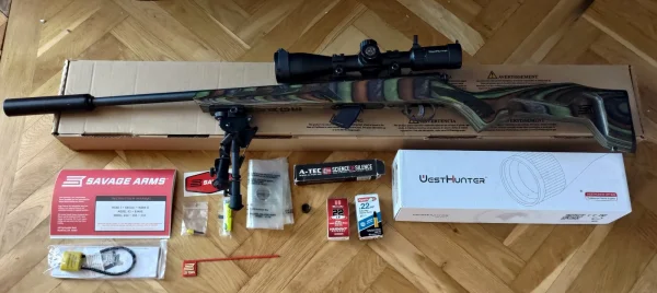 Savage Mark II Minimalist 22LR zestaw A-Tec tłumik Kraków - zdjęcie 6