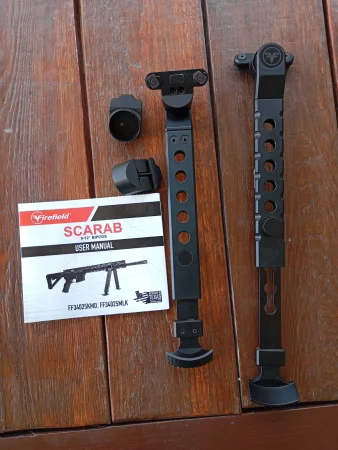 Bipod Firefield Scarab 9-12 cali Scarab do szyn bocznych Picatinny/KeyMod FF34025KMD