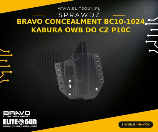 Bravo Concealment Kabura OWB CZ P10c Prawa BC10-1024 - 153 zł
