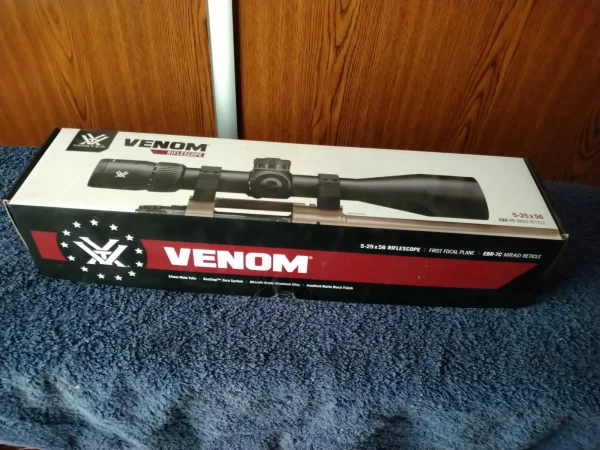 Luneta celownicza Vortex Venom 5-25x56 FFP 34 mm AO EBR-7C MRAD