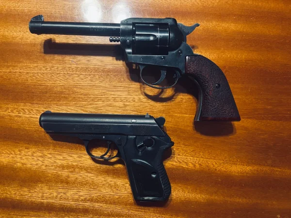 Rewolwer 38spl oraz pistolet .32 auto cena za oba