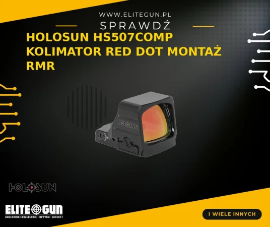 Holosun HS507COMP - Kolimator Red Dot, montaż RMR, system CRS, IP67 1999 zł