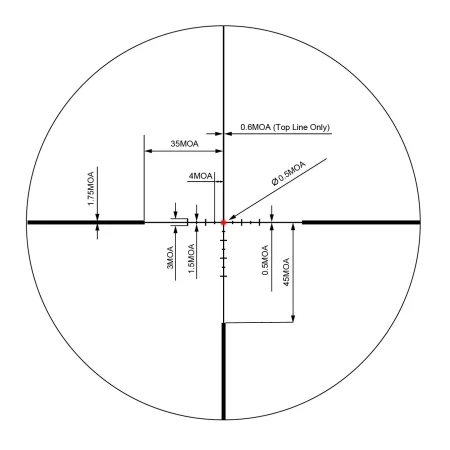 Luneta biegowa Redwin Scarlet 1-8x24 FT z montażem - zdjęcie 5
