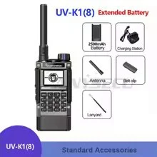 Radio 2m/70cm Quansheng UV-K1 z dużą baterią 2500mAh