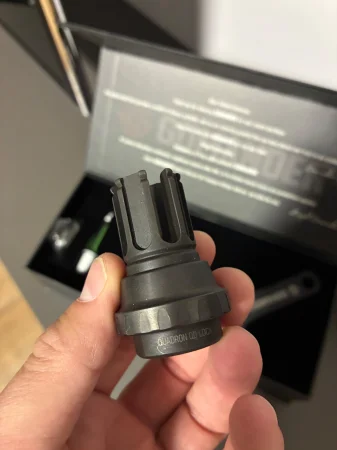 KOMPENSATOR PŁOMIENIA GOMANDER QUADRON EVO 5,56 1/2X28 UNEF - zdjęcie 2