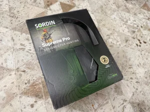 SORDIN Supreme Pro Ochronniki słuchu aktywne Nauszniki GEL