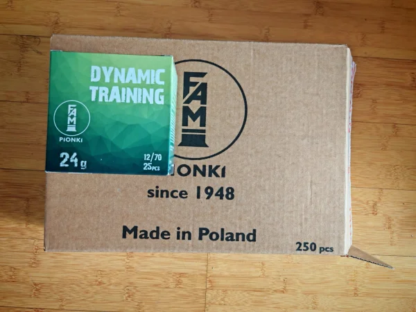 Amunicja 12/70 Pionki Dynamic Training 250 sztuk