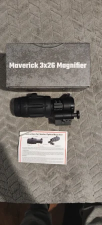 Powiększalnik Vector Optics Maverick 3x26