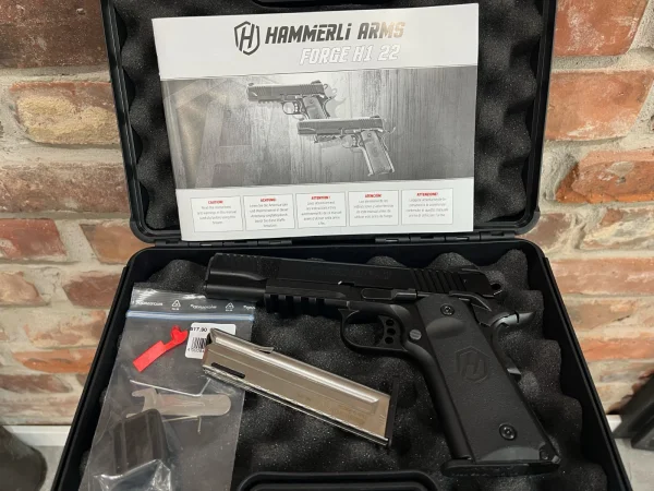 Pistolet Hammerli Forge H1 .22LR z lufą 5" - zdjęcie 3