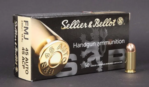 Amunicja .45 ACP Sellier & Bellot S&B