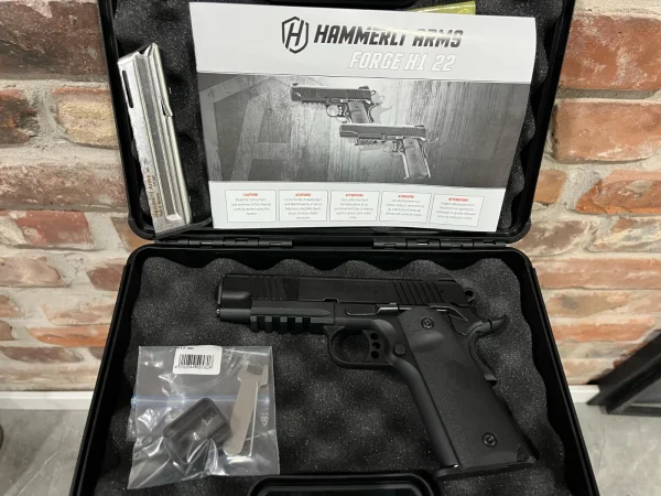 Pistolet Hammerli Forge H1 .22 LR z lufą 4,25" - zdjęcie 3
