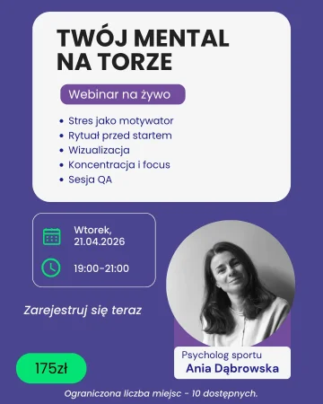 Szkolenie z Psychologiem Sportu - Webinar