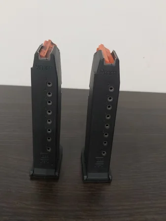 Dwa magazynki do Glock 43X - 10 nabojowe.