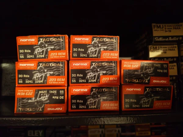 Norma tactical .223 FMJ 55gr
