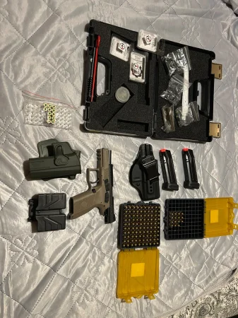 Cz P07 z dodatkami
