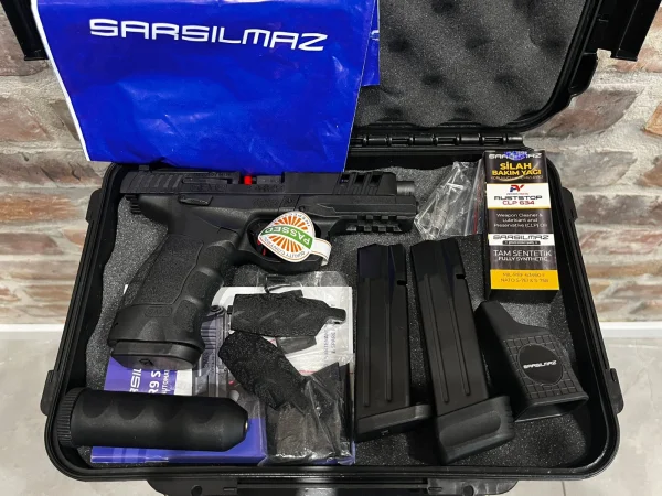 Pistolet Sarsilmaz SAR9 Black Gen 3 kal. 9x19 - zdjęcie 3