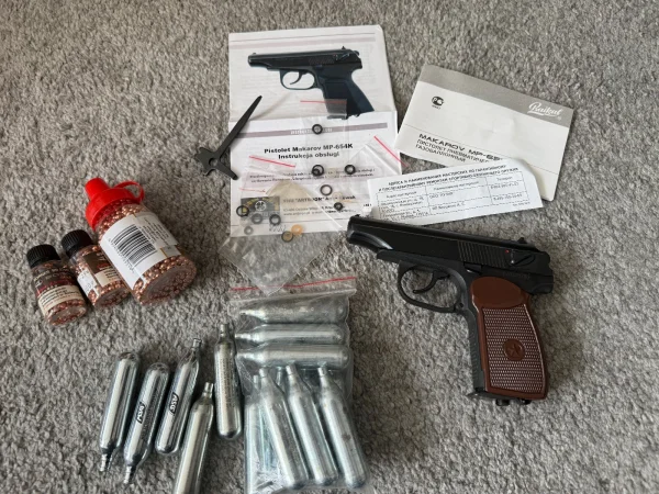 Wiatrówka Makarov MP-654 kalt 4,5mm bb