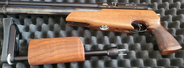 Air Arms S510R TDR Take Down Rifle R od fabryczny regulator i zapas śrutu - zdjęcie 4