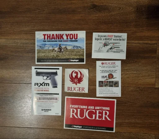 Instrukcja do pistoletu Ruger RXM