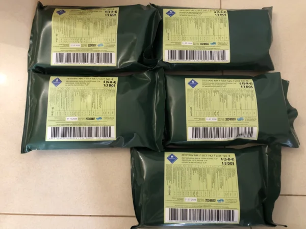 Wojskowe Racje - Eski 5 szt.