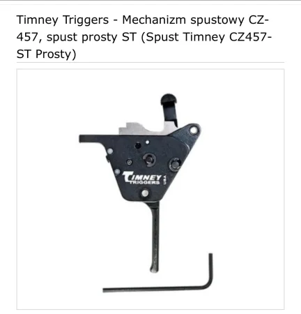 KUPIĘ SPUST TIMNEY TRIGGERS DO CZ 457