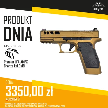 Pistolet LFA AMPX Bronze kal.9x19