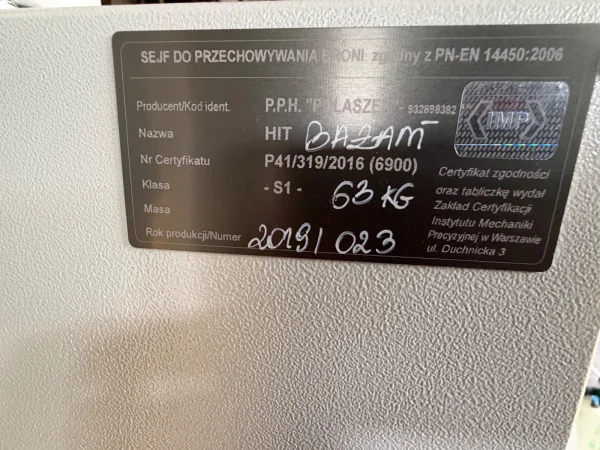 Szafa S1 Polaszek Bażant - zdjęcie 5