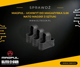 Uchwyt do magazynka Original Magpul 5.56 NATO MAG001 3 sztuki