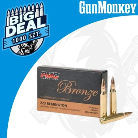 1000 szt! Amunicja PMC kal. .223Rem 3,55gr FMJ - BIG DEAL!!!