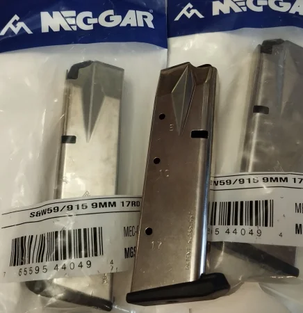Magazynek Niklowany Mec-Gar Smith & Wesson 5900 Series/915/910/659