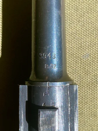 Luger P.08, zgodny numerycznie ŁĄCZNIE z magazynkiem - zdjęcie 3